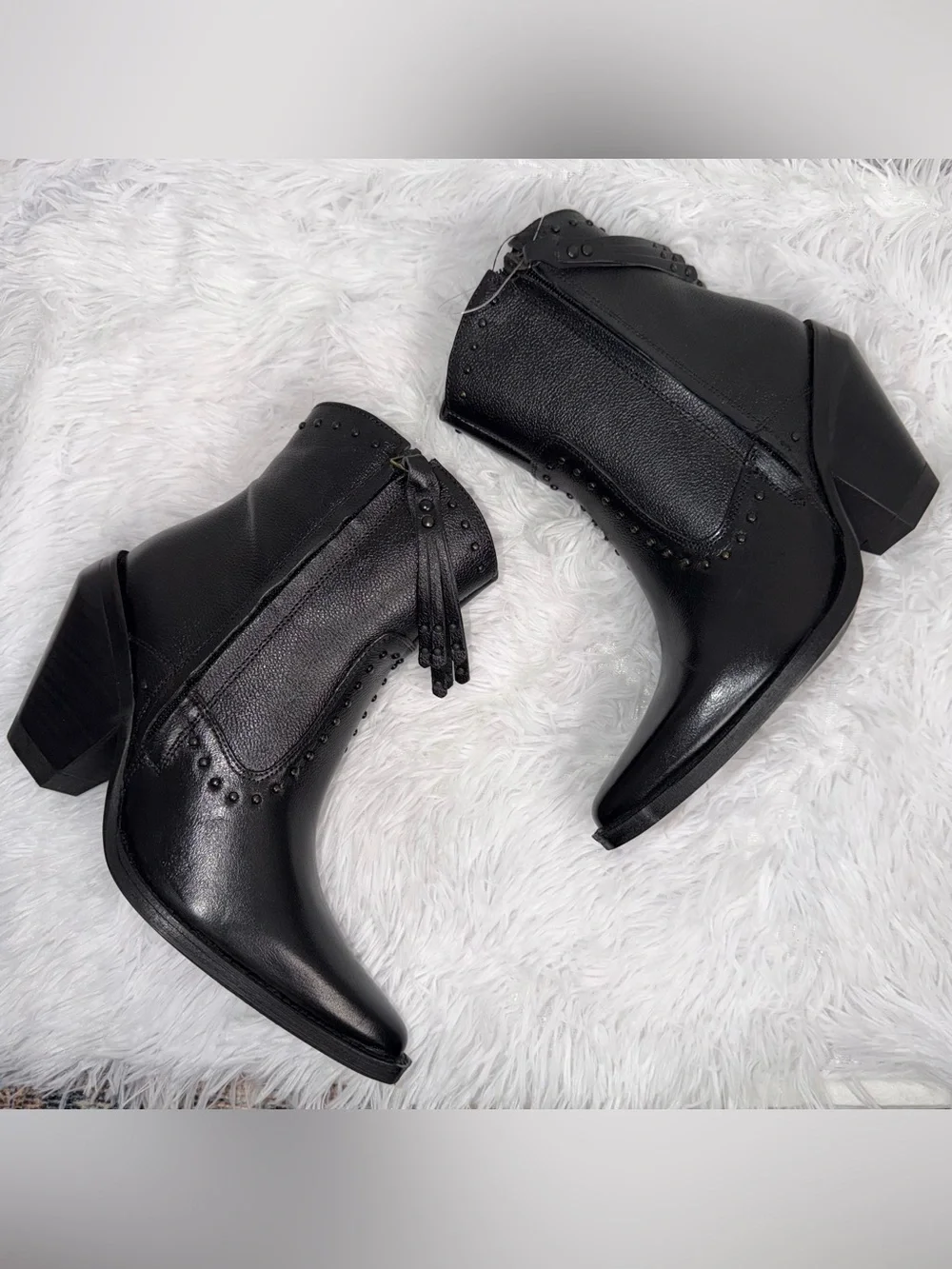 DINGO CLASSY N' SASSY LEATHER BOOTIE STYLE DI952 BLACK
